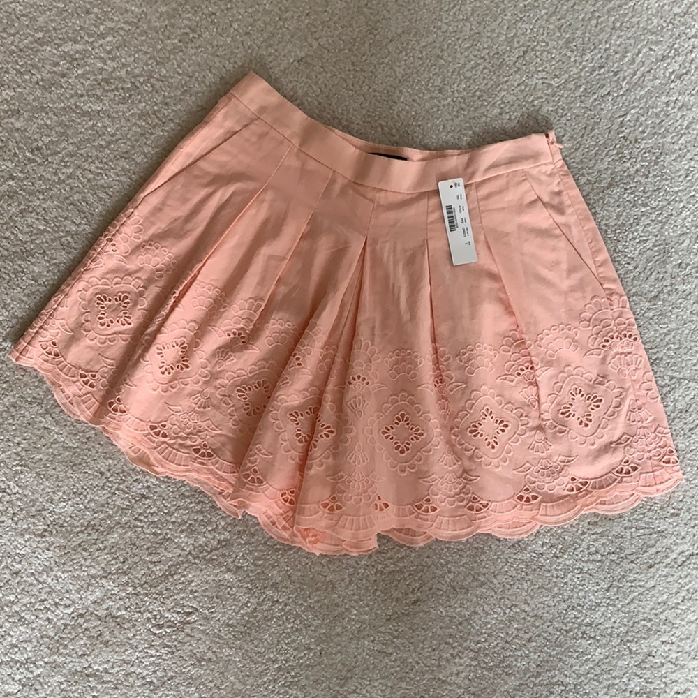 Nwt Jcrew pleated crochet shorts